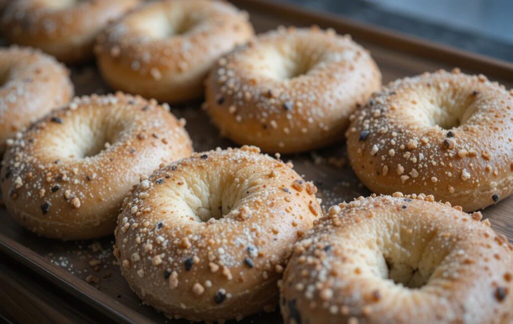Sourdough Bagels