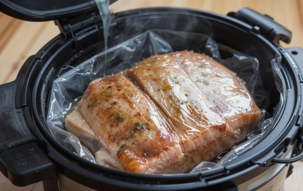 What cannot be cooked in sous vide?