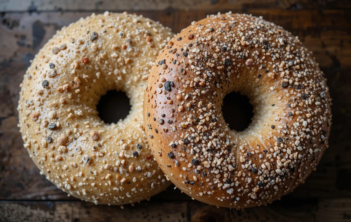 What's the difference between a sourdough bagel and a regular bagel?