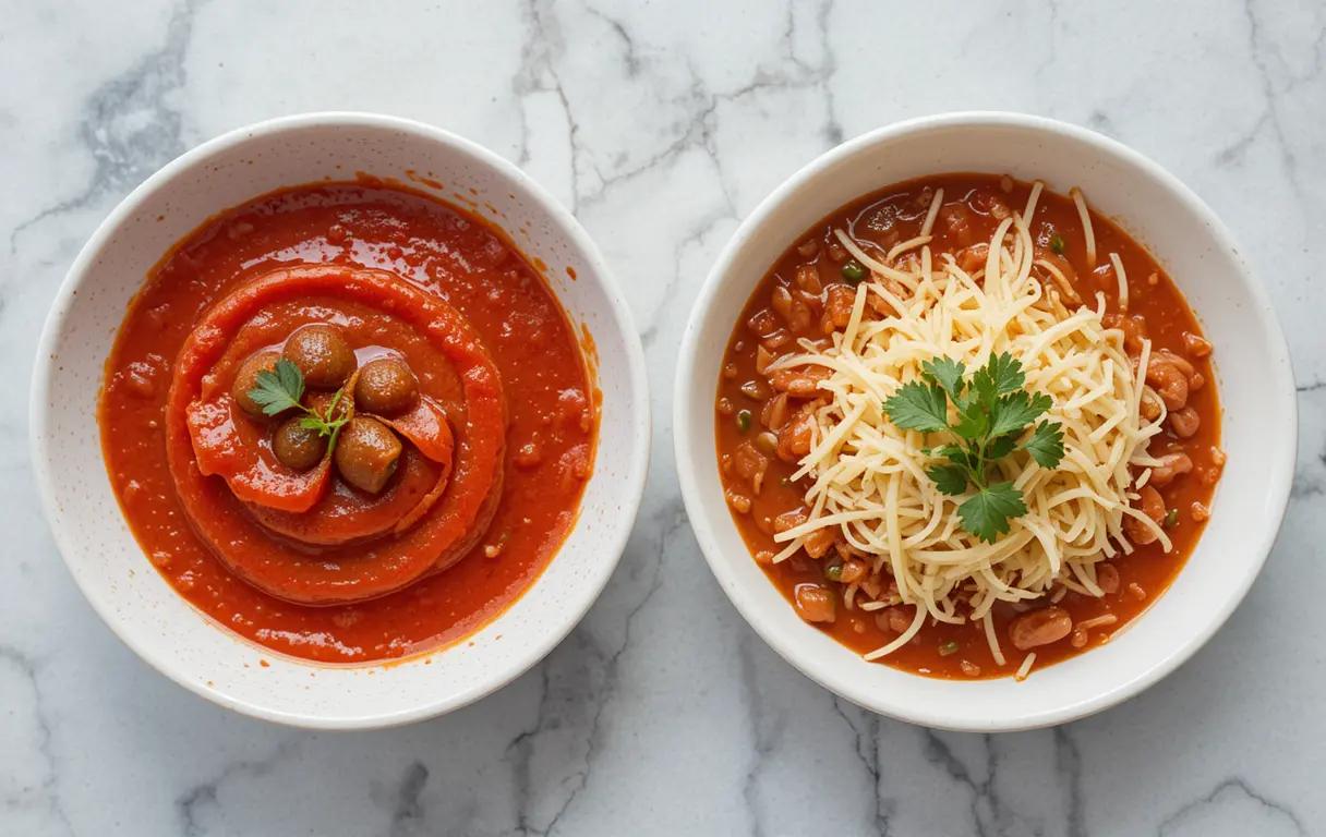 What's the difference between tomato sauce and tomato gravy?