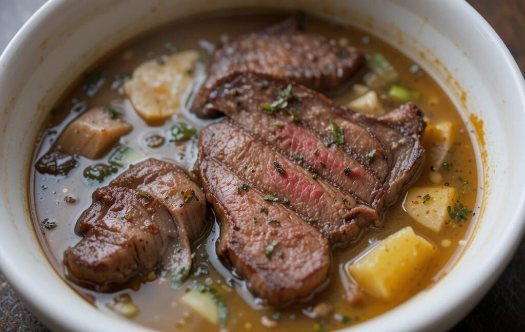 cube steak crock pot