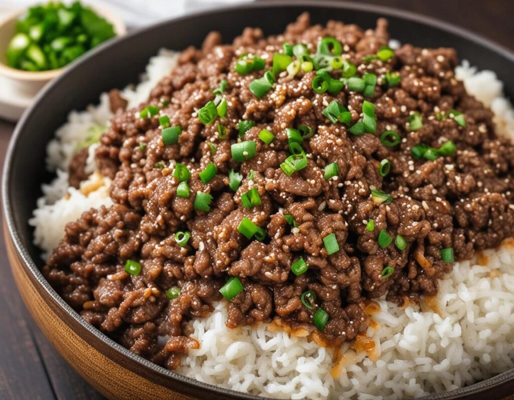 ground beef bulgogi
