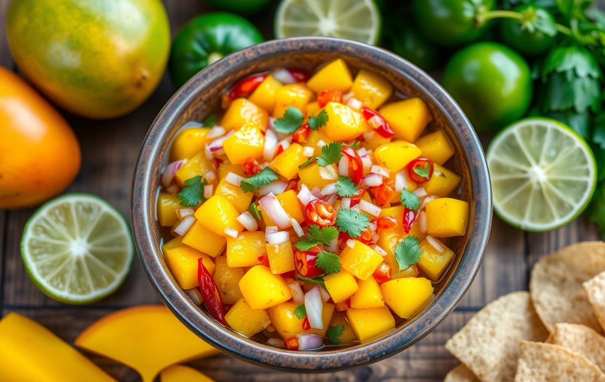 mango habanero salsa