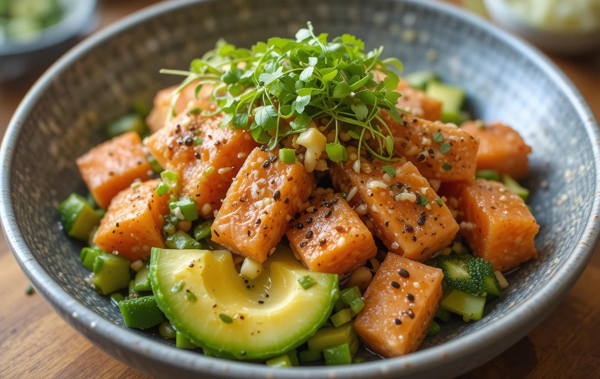 salmon poke recipe