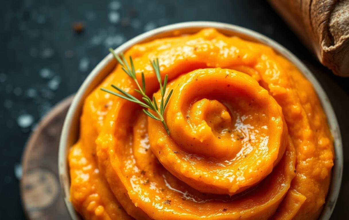 sweet potato puree